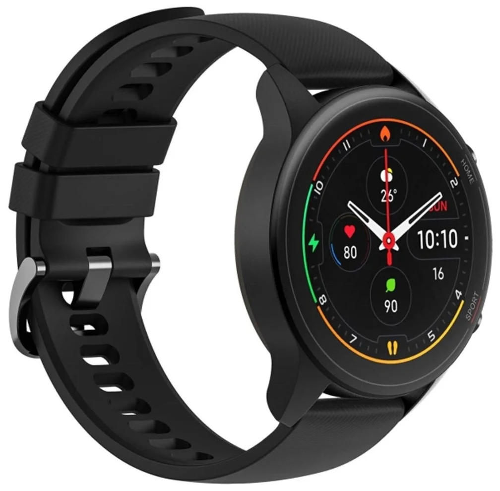 Смарт-часы Xiaomi Mi Watch Черный в Челябинске купить по недорогим ценам с доставкой